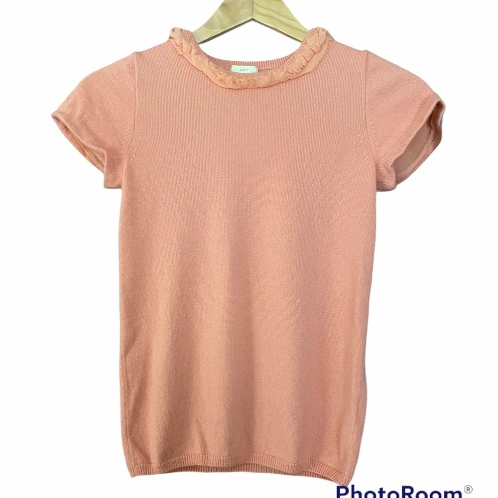 J.Crew 100% Cashmere Short Sleeve Sweater Size XS